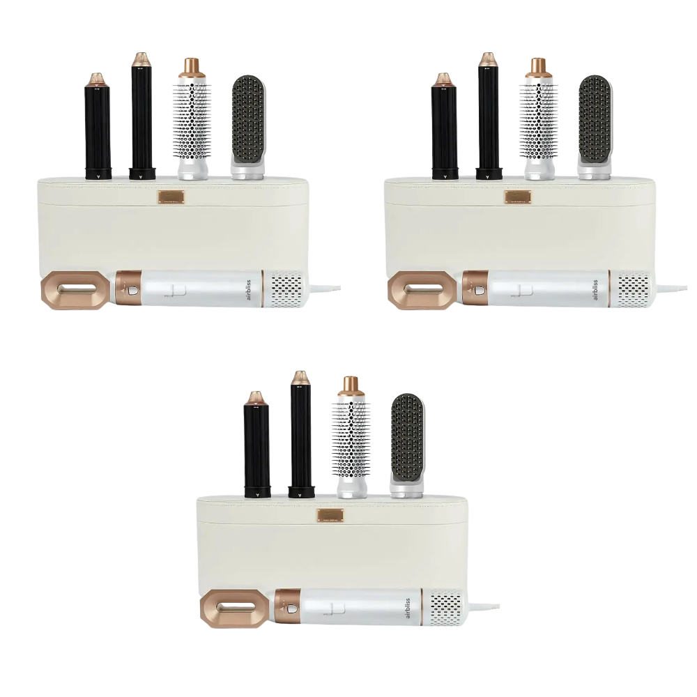 3x Airbliss Multistyler 5 in 1